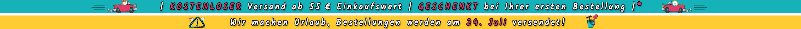 Kostenloser Versand ab 55 €